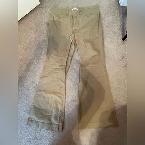 ann taylor loft boot cur khakis -12